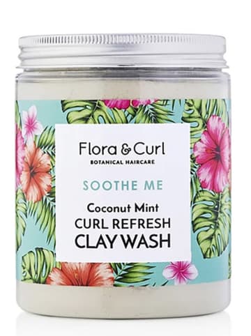 Flora Curl Shampoo "Clay Wash - Cocnut Mint", 260 g