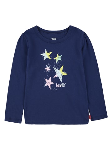 Levi's Kids Longsleeve donkerblauw
