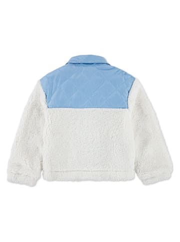 Levi's Kids Teddyjacke in Weiß/ Hellblau