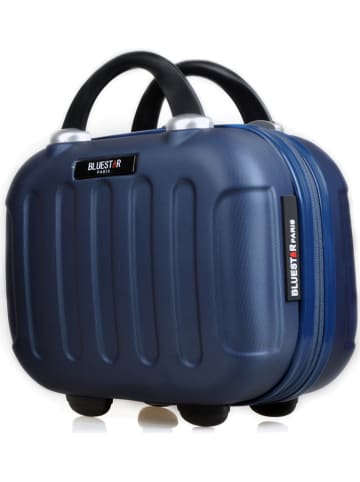 BlueStar Kosmetyczka "Madrid" w kolorze niebieskim - 28 x 20 x 16 cm