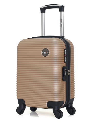 BlueStar Walizka "London" w kolorze beżowym - 32 x 46 x 20 cm