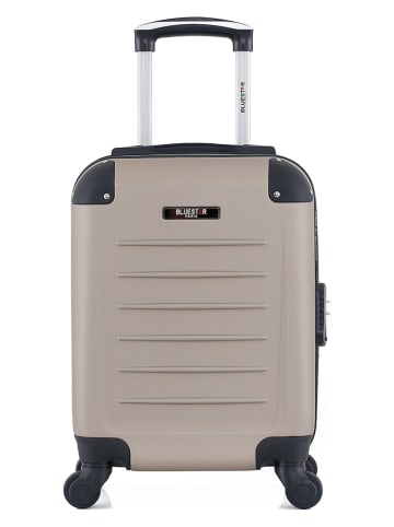 BlueStar Hardcase-Trolley "Opera" in Beige - (B)32 x (H)46 x (T)20 cm