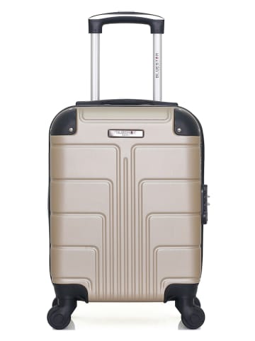 BlueStar Hardcase-trolley "Ottawa" beige - (B)32 x (H)46 x (D)20 cm