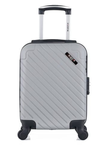 BlueStar Hardcase-trolley "Cité" lichtgrijs - (B)32 x (H)46 x (D)20 cm