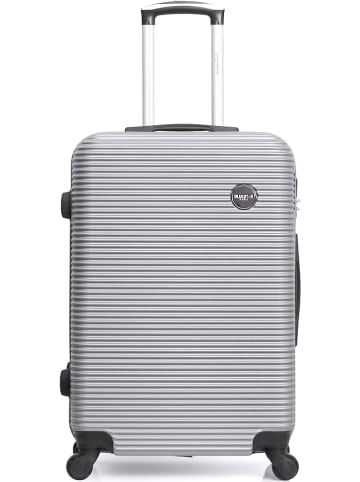 BlueStar Walizka "London" w kolorze srebrnym - 35 x 50 x 22 cm