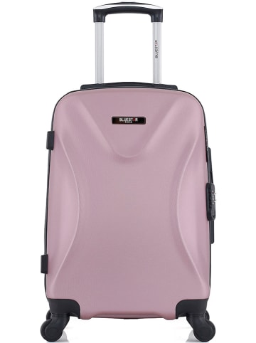 BlueStar Walizka "Garibaldi" w kolorze fioletowym - 35 x 55 x 21 cm