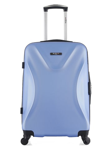 BlueStar Hardcase-Trolley "Garibaldi" in Hellblau - (B)41 x (H)65 x (T)26 cm