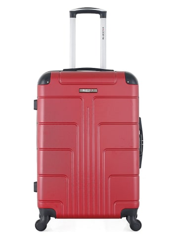 BlueStar Hardcase-Trolley "Ottawa" in Rot - (B)41 x (H)65 x (T)26 cm