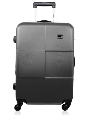 BlueStar Hardcase-Trolley "Miami" in Anthrazit - (B)38 x (H)59 x (T)26 cm