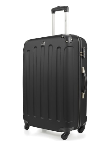 BlueStar Hardcase-trolley "Madrid" zwart - (B)41 x (H)65 x (D)26 cm