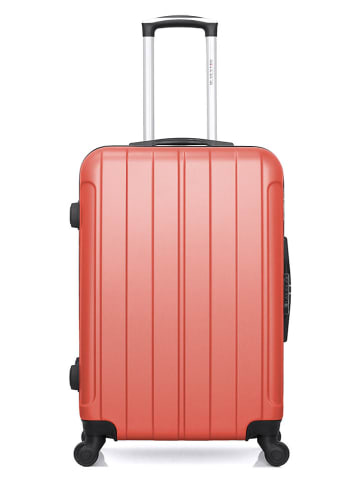 BlueStar 2-częściowy zestaw "Napoli" w kolorze koralowym