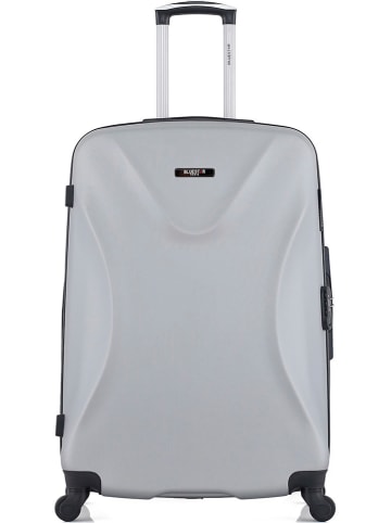 BlueStar Hardcase-trolley "Garibaldi" grijs - (B)47 x (H)75 x (D)29 cm