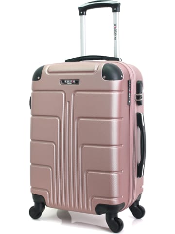 BlueStar Hardcase-trolley "Ottawa" roségoudkleurig - (B)47 x (H)75 x (D)29 cm