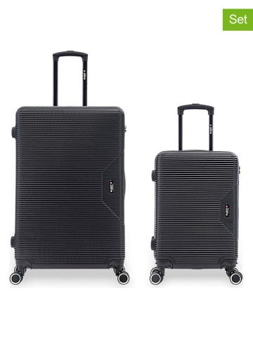 BlueStar 2-częściowy zestaw "Wagram" w kolorze czarnym