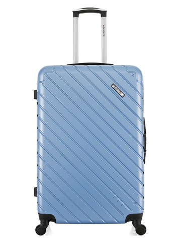 BlueStar 2tlg. Hardcase-Trolleyset "Cite" in Hellblau