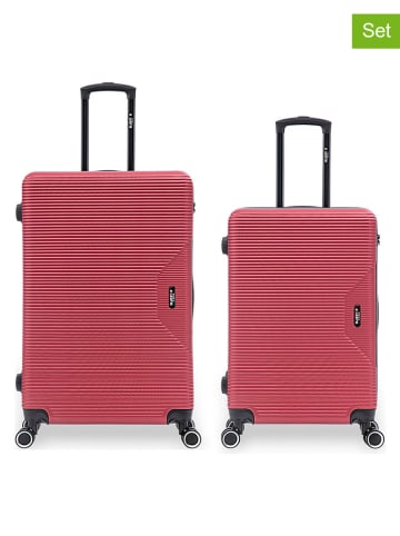 BlueStar 2-częściowy zestaw "Wagram" w kolorze różowym