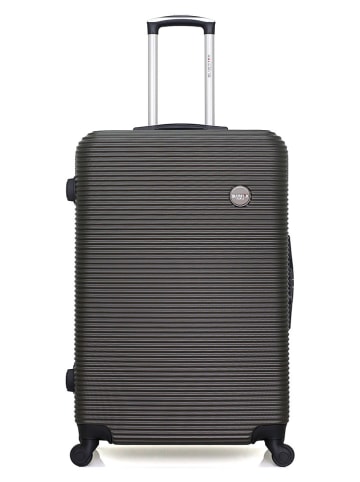 BlueStar 2tlg. Hardcase-Trolleyset "Lonodon" in Anthrazit