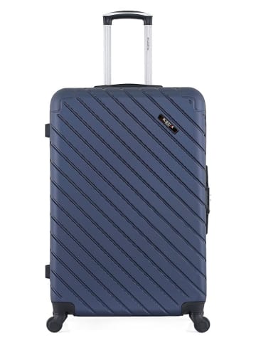 BlueStar 2tlg. Hardcase-Trolleyset "Cite" in Dunkelblau