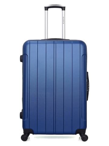 BlueStar 2tlg. Hardcase-Trolleyset "Napoli" in Blau