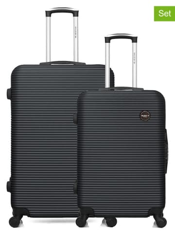 BlueStar 2-częściowy zestaw "London" w kolorze czarnym