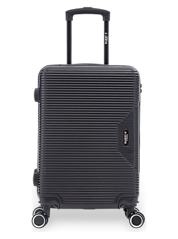 BlueStar Walizka "Wagram" w kolorze czarnym - 37,5 x 56,5 x 23 cm