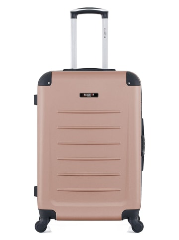 BlueStar 2-delige hardcase-trolleyset "Opera" lichtroze