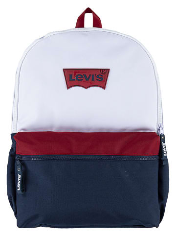 Levi's Kids Plecak w kolorze biało-granatowym - 30,48 x 44,45 x 13,97 cm