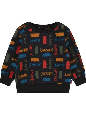 Levi's Kids Bluza w kolorze czarnym ze wzorem