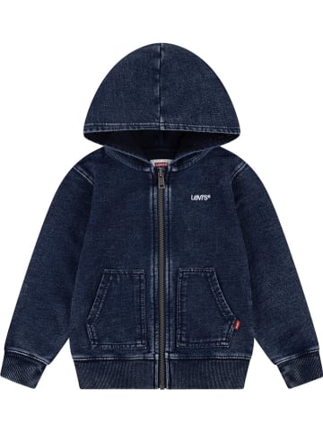 Levi's Kids Sweatvest donkerblauw