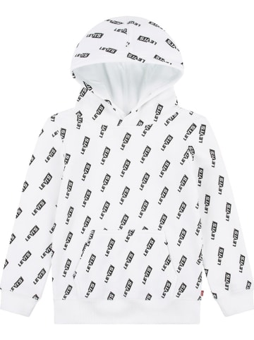 Levi's Kids Hoodie wit/zwart