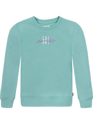 Levi's Kids Sweatshirt turquoise