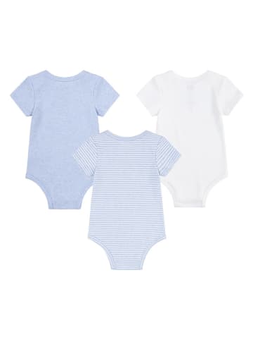 Levi's Kids 3er-Set: Bodys in Hellblau