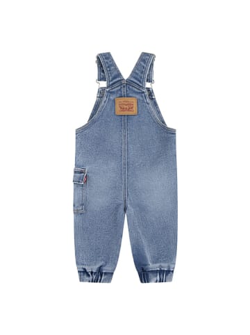 Levi's Kids Ogrodniczki dżinsowe w kolorze granatowym