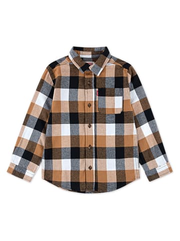 Levi's Kids Koszula w kolorze czarno-pomarańczowym