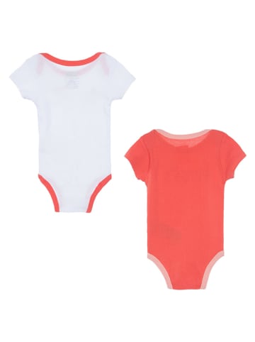 Levi's Kids 2er-Set: Bodys in Rot/ Weiß
