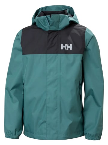 Helly Hansen Kurtka przeciwdeszczowa "Vancouver" w kolorze morsko-czarnym