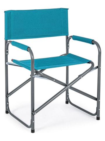 Bizzotto Klappstuhl "Olbia" in Türkis - (B)55 x (H)78 x (T)47 cm