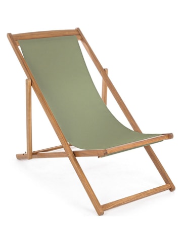 Bizzotto Ligstoel "Noemi" groen - (B)60 x (H)88 x (D)106 cm