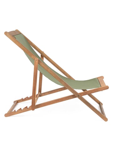 Bizzotto Ligstoel "Noemi" groen - (B)60 x (H)88 x (D)106 cm