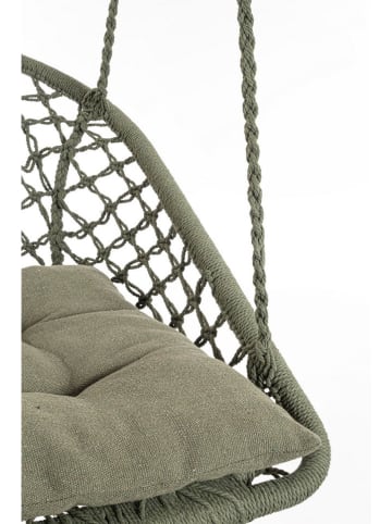 Bizzotto Hängesessel "Javier" in Khaki - (H)130 x Ø 88 cm