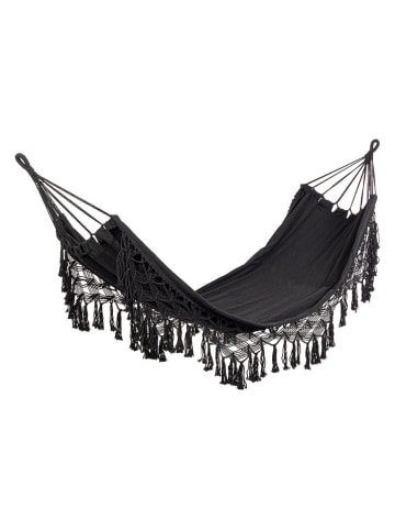 Bizzotto Hängematte "Eldoris" in Schwarz - (L)120 x (B)100 cm