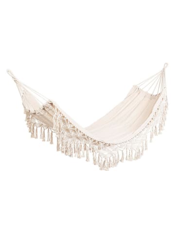 Bizzotto Hängematte "Eldoris" in Creme - (L)200 x (B)100 cm