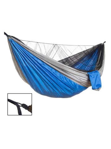 Bizzotto Ultralichte hangmat "Andreas" blauw - (L)275 x (B)140 cm