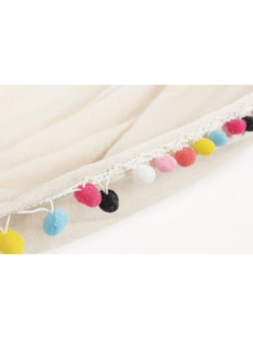 Bizzotto Hängematte "Pon Pon" in Creme - (L)200 x (B)100 cm