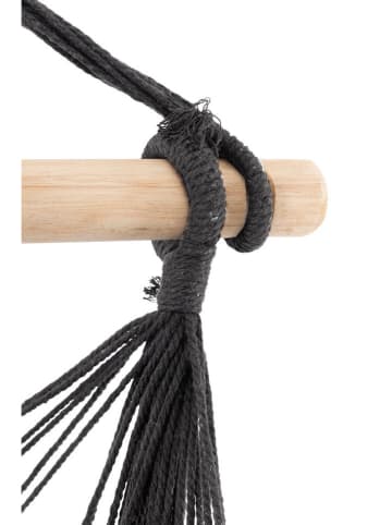 Bizzotto Hängesessel "Benidrom" in Schwarz - (B)100 x (H)130 cm