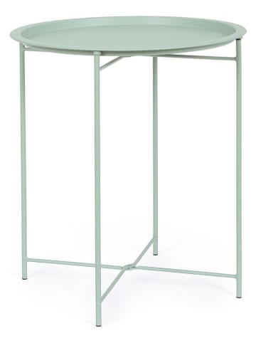 Bizzotto Bijzettafel "Wissant" mintgroen - (H)52 x Ø 46 cm