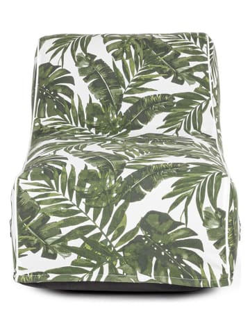 Bizzotto Sitzsack "Esotic" in Grün - (B)90 x (H)70 x (T)60 cm