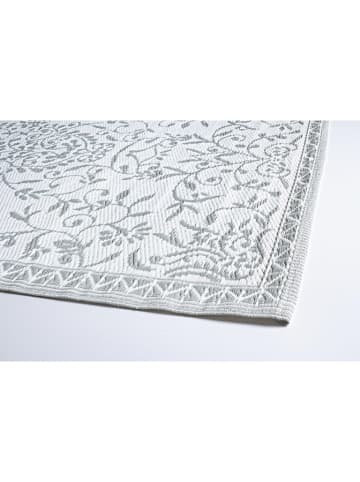 Bizzotto Indoor-/ Outdoor-Teppich "Ansedonia" in Weiß/ Grau - (L)180 x (B)120 cm
