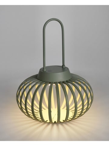 Bizzotto Dekoracyjna lampa LED "Saryn" w kolorze zielonym - wys. 26 x Ø 20 cm