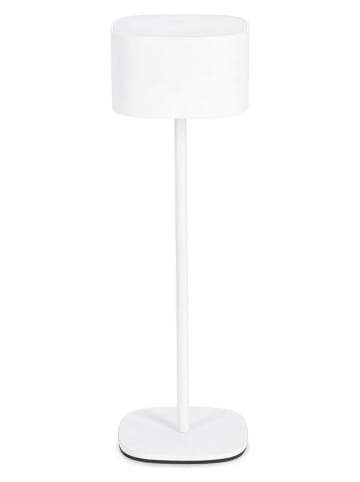 Bizzotto Lampa stołowa LED "Naimi" w kolorze białym - wys. 26 x Ø 8 cm